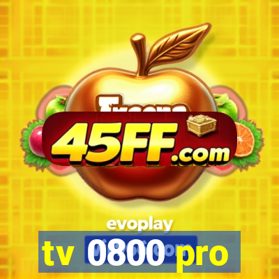 tv 0800 pro